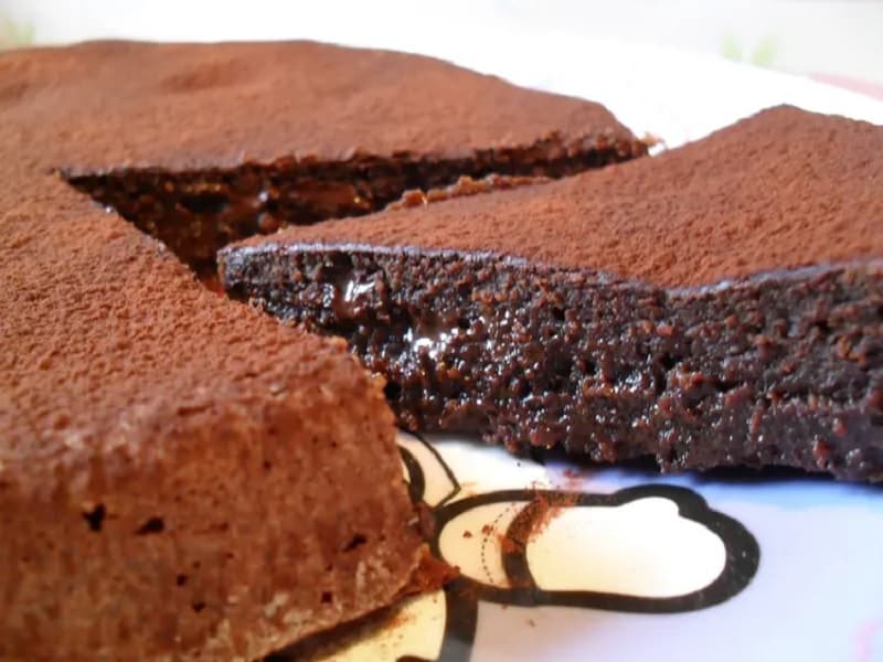 Fondant au chocolat noir