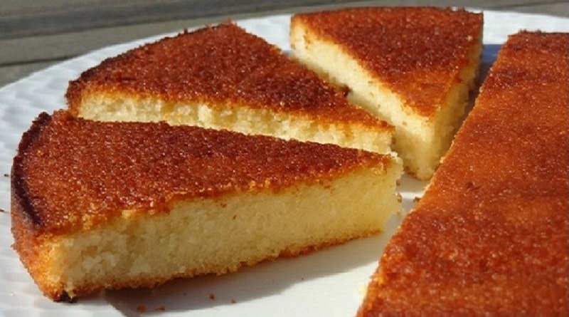 Gâteau aux blancs d’oeufs au Citron