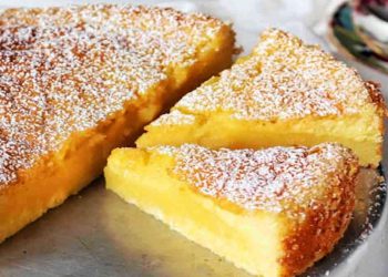 Gâteau moelleux au citron
