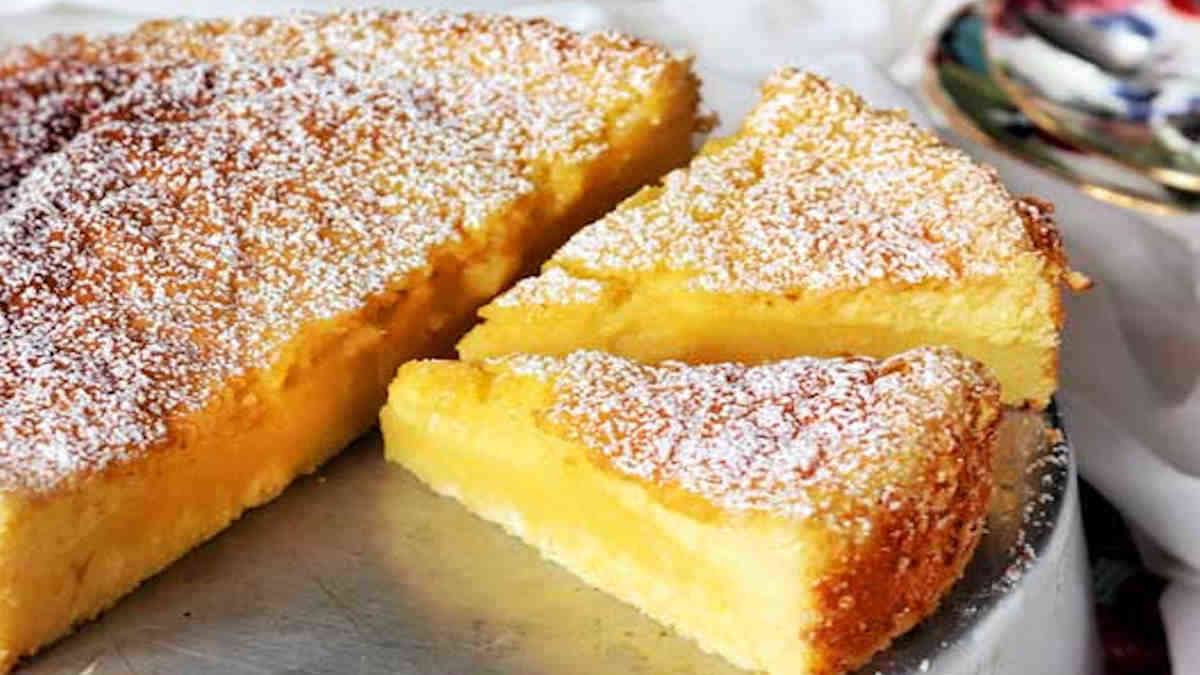 Gâteau moelleux au citron