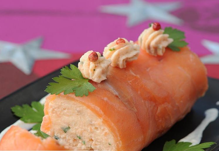 Bûchette de saumon