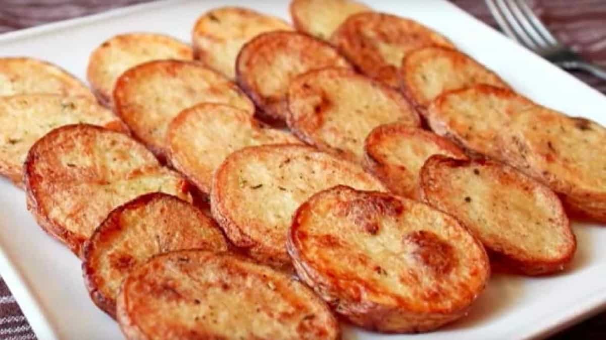 Pommes de terre cuites au four croustillantes