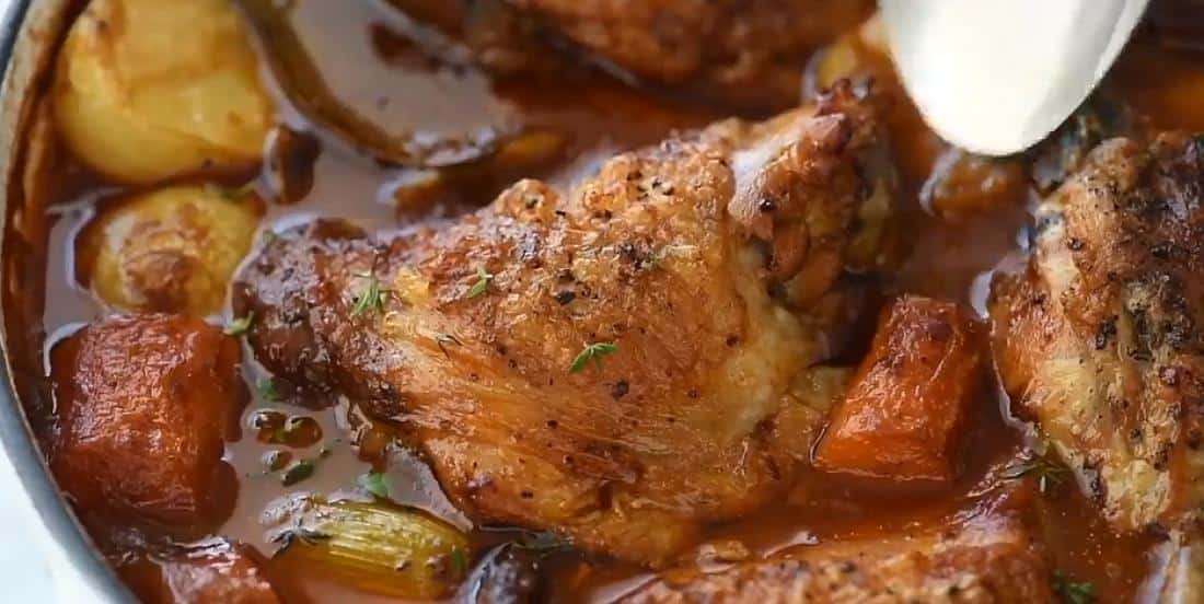 Mijoté de poulet et de légumes