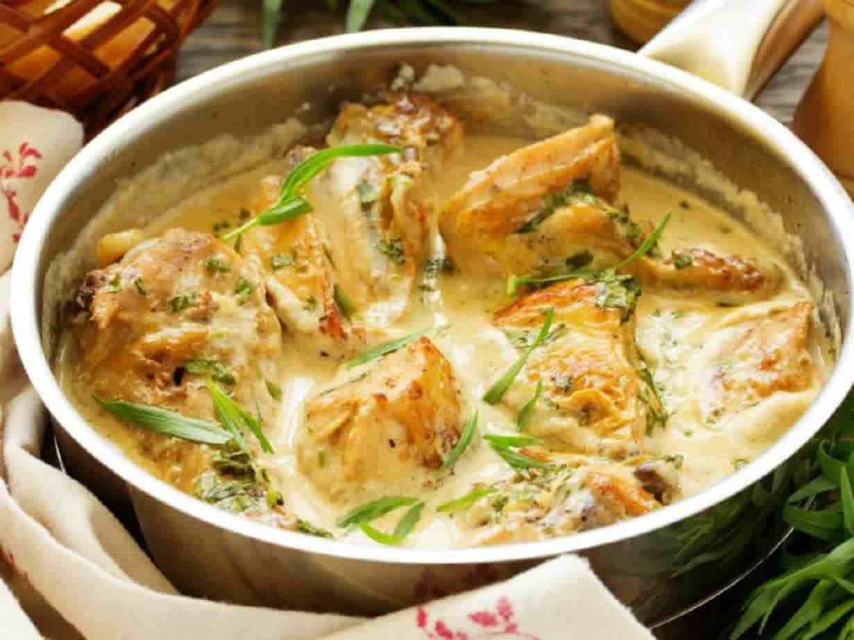 Poulet à l'estragon