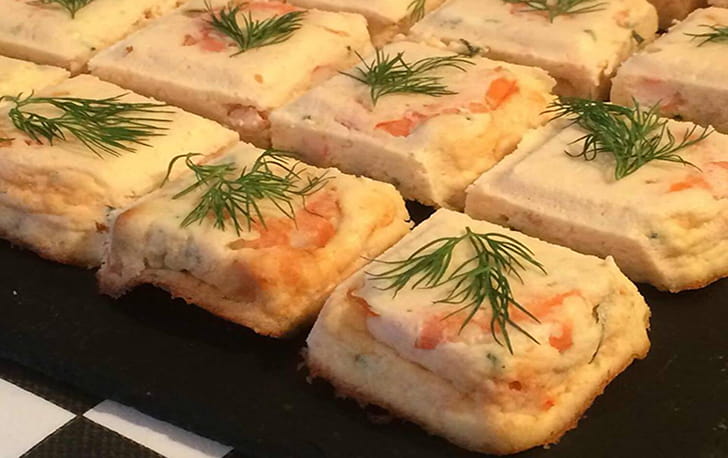 Petite Terrine de saumon aux crevettes