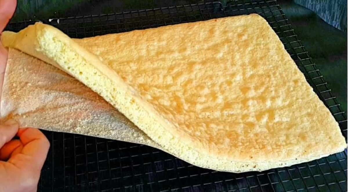 GÉNOISE EXPRESS POUR BÛCHE DE NOËL
