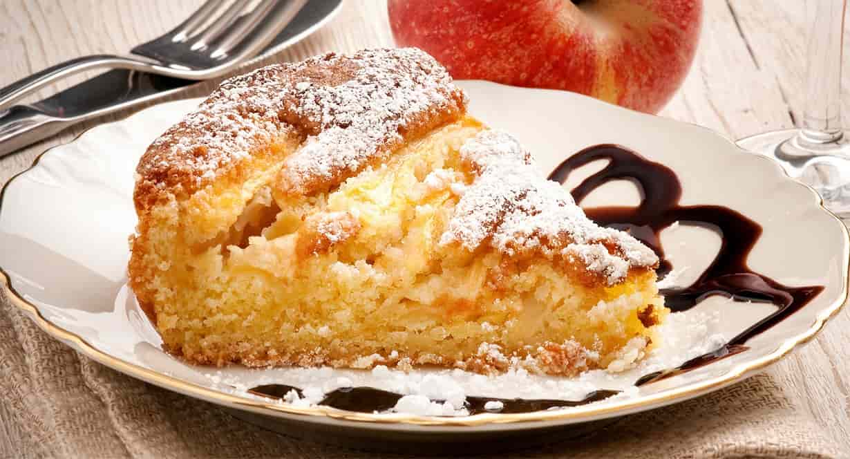 La tarte aux pommes et au yaourt sans four