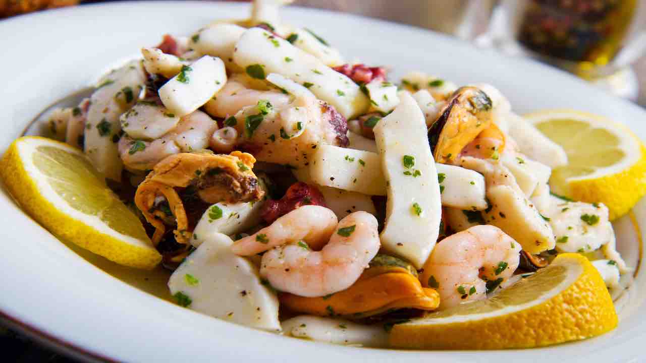 Salade de fruits de mer