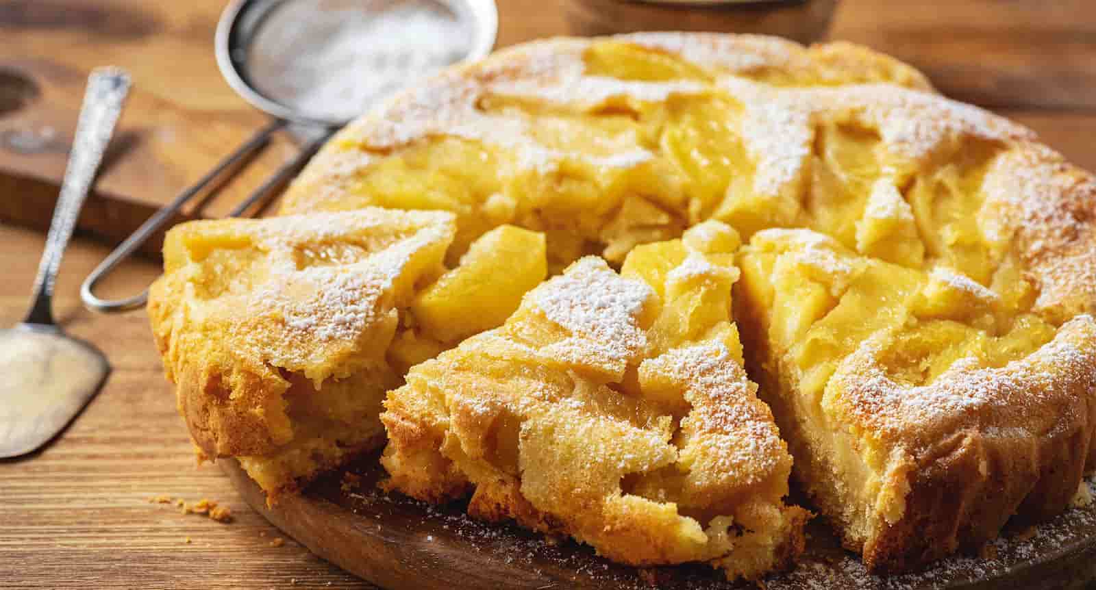 La tarte light aux 6 pommes