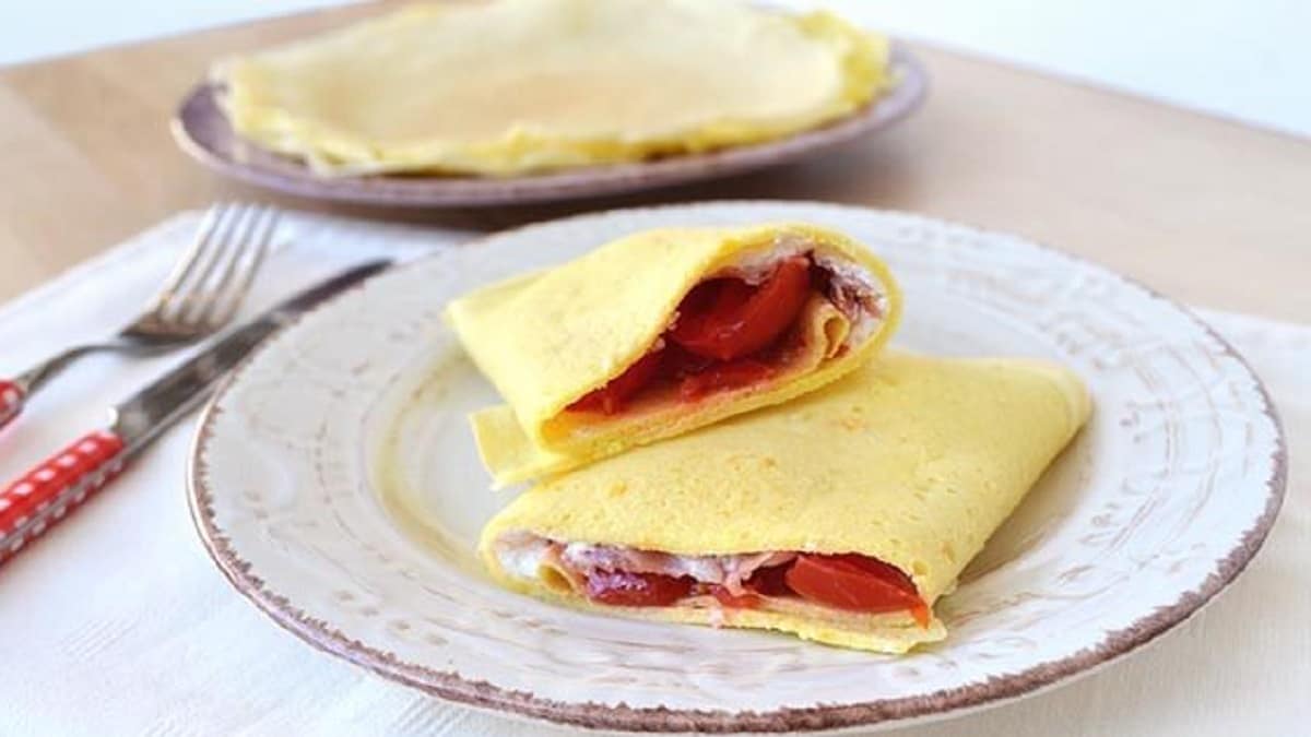 Crêpes de blancs d'œufs