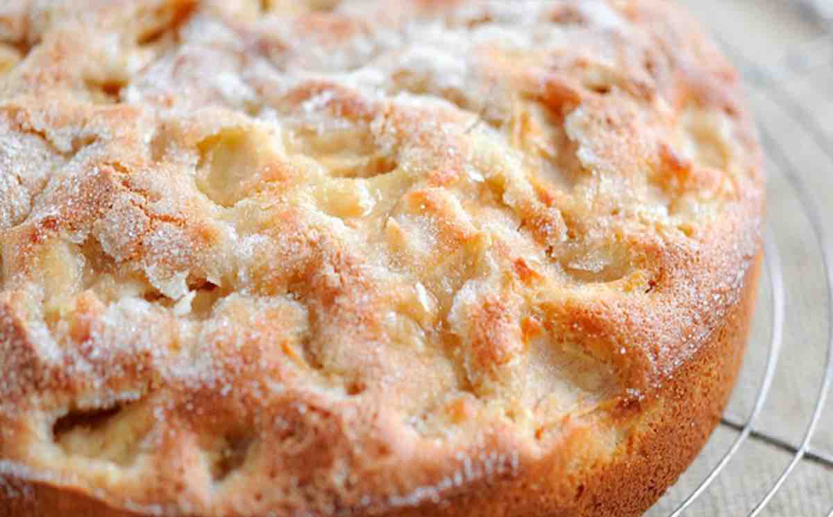 Gâteau moelleux aux pommes