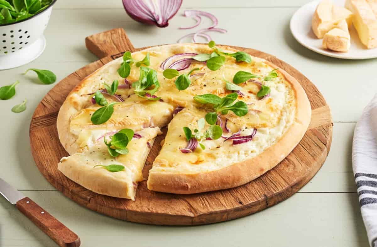 Pizza flambée