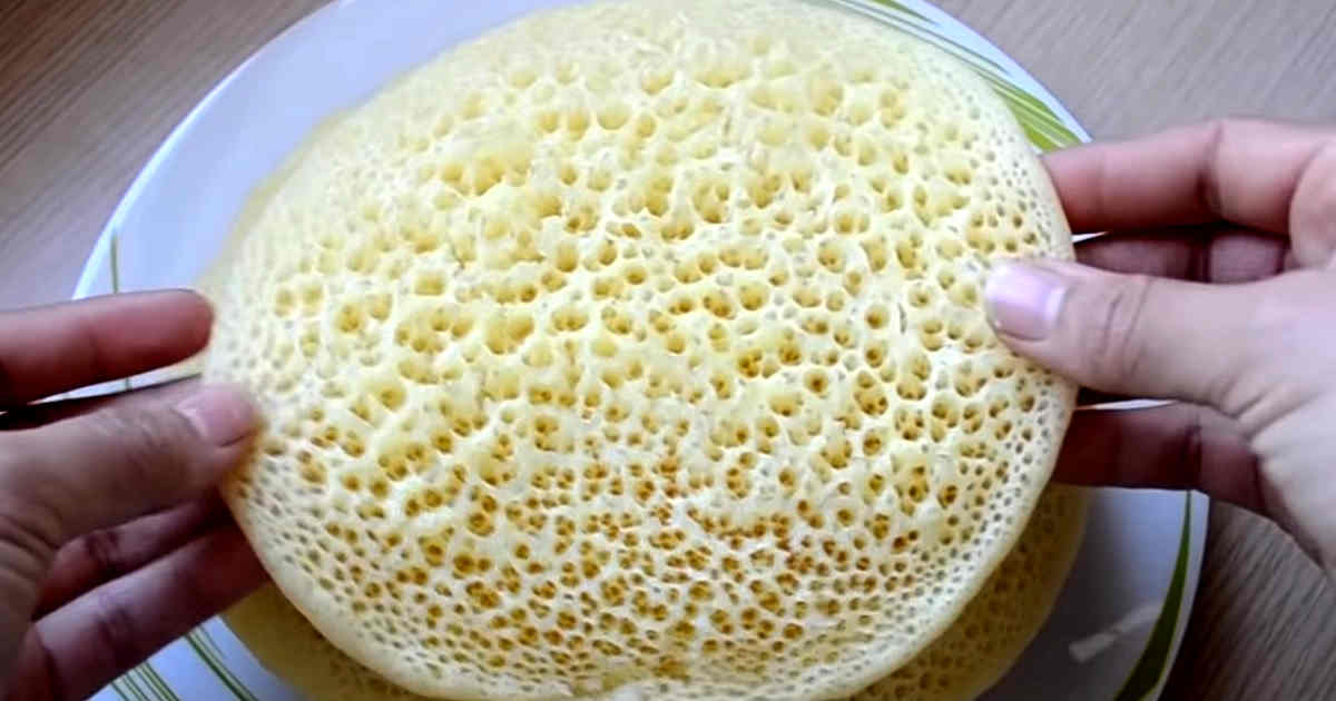 Crêpes mille trous hyper moelleuses