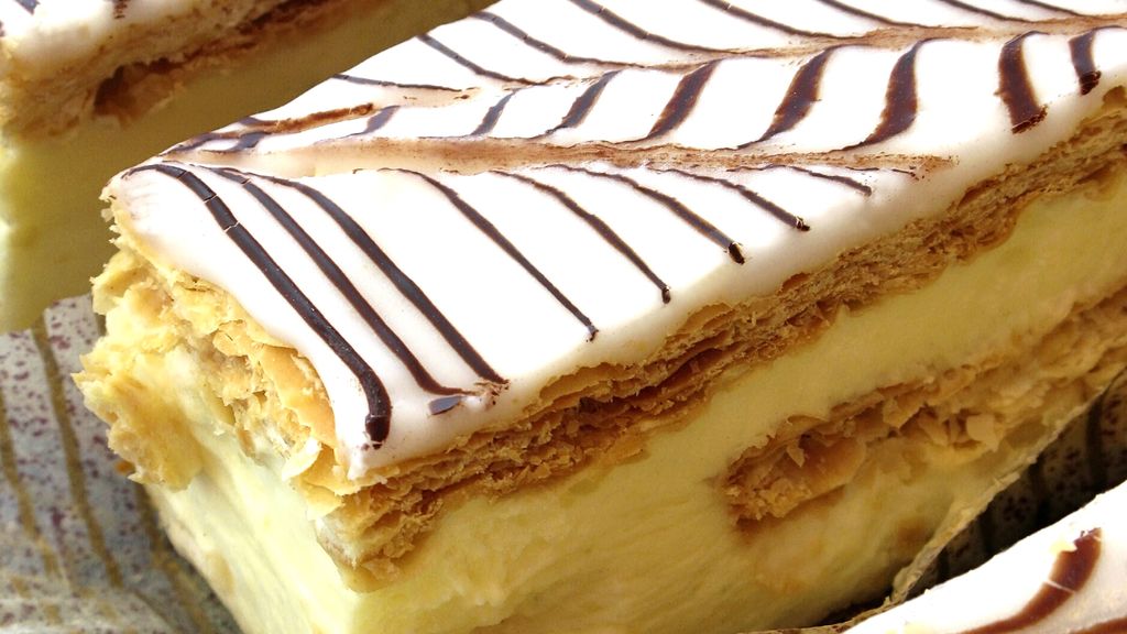 Millefeuille classique fait maison