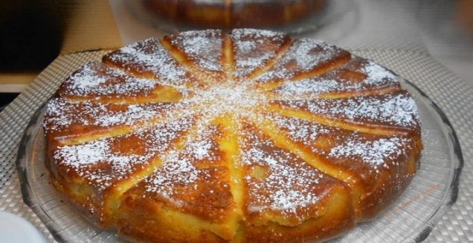 Fondant aux pommes mascarpone