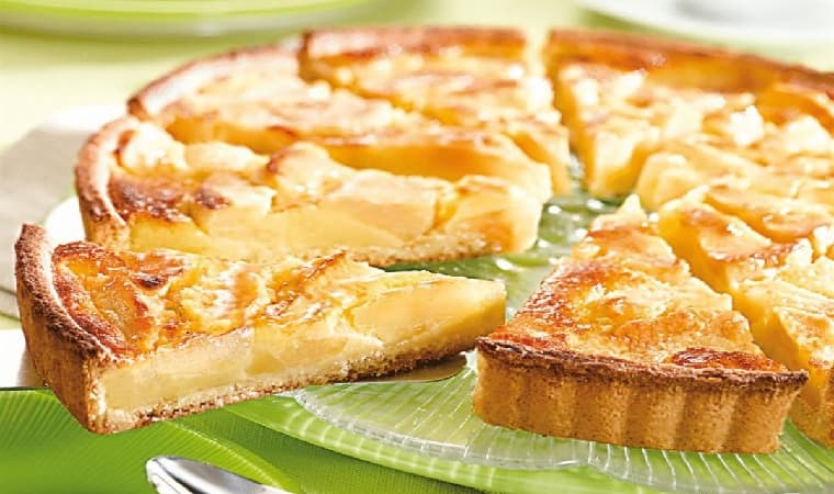 TARTE AUX POMMES NORMANDE