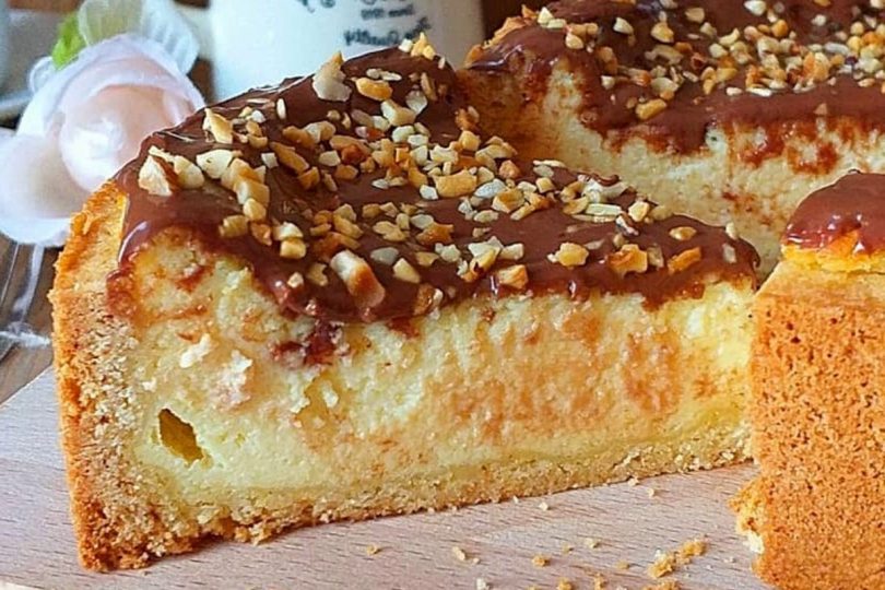 Tarte au mascarpone à la vanille et au Nutella