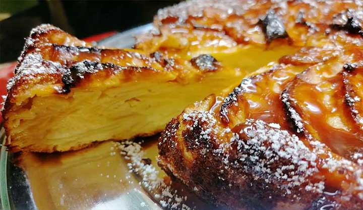 Gâteau aux pommes à l'ancienne