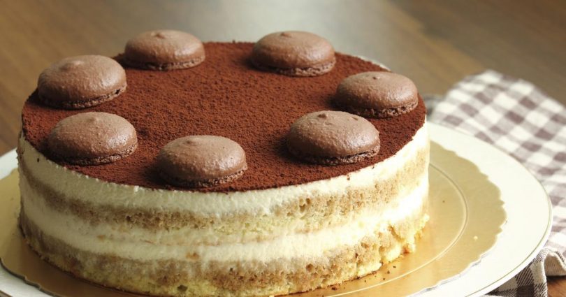Gâteau tiramisu.