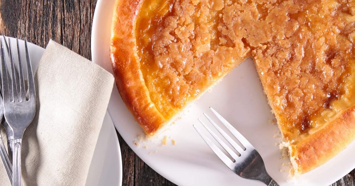 Tarte au sucre de ma grand-mère