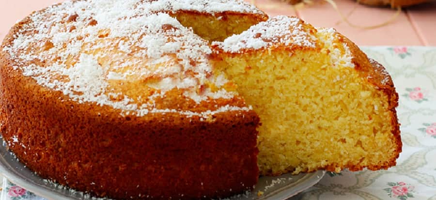 Gâteau coco simple