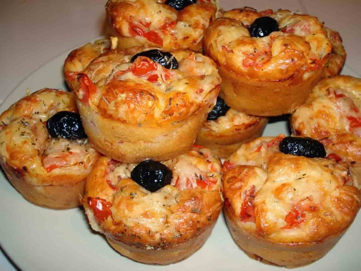 Muffin Salé Façon Pizza