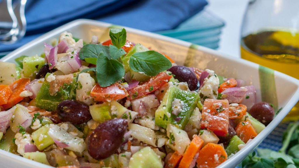 Salade grecque - Horiatiki Salata