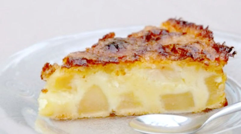Gâteau crousti fondant aux pommes