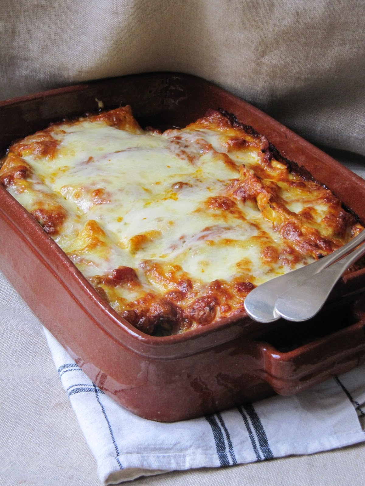 Cannelloni aux épinards