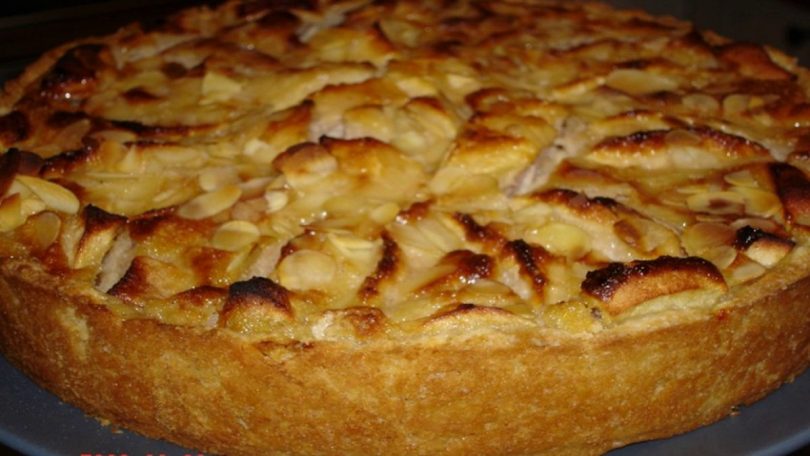 Gâteau aux pommes à la normande