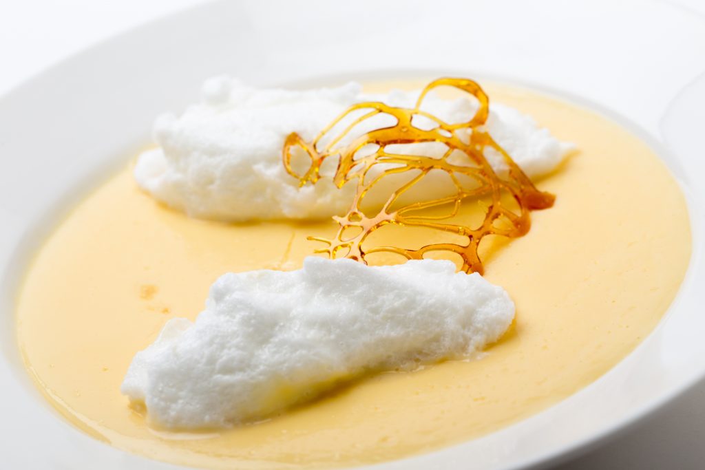 Ile flottante au caramel