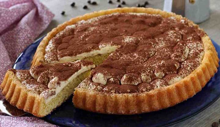 Tarte au tiramisu