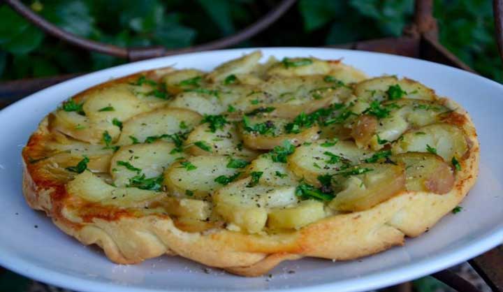 Tatin de pommes de terre