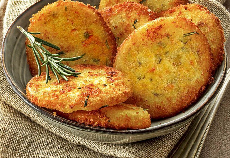 Galettes de pommes de terre et courgettes