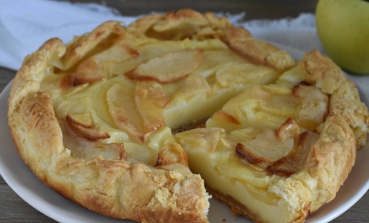 GÂTEAU AUX POMMES Yogourt et orange