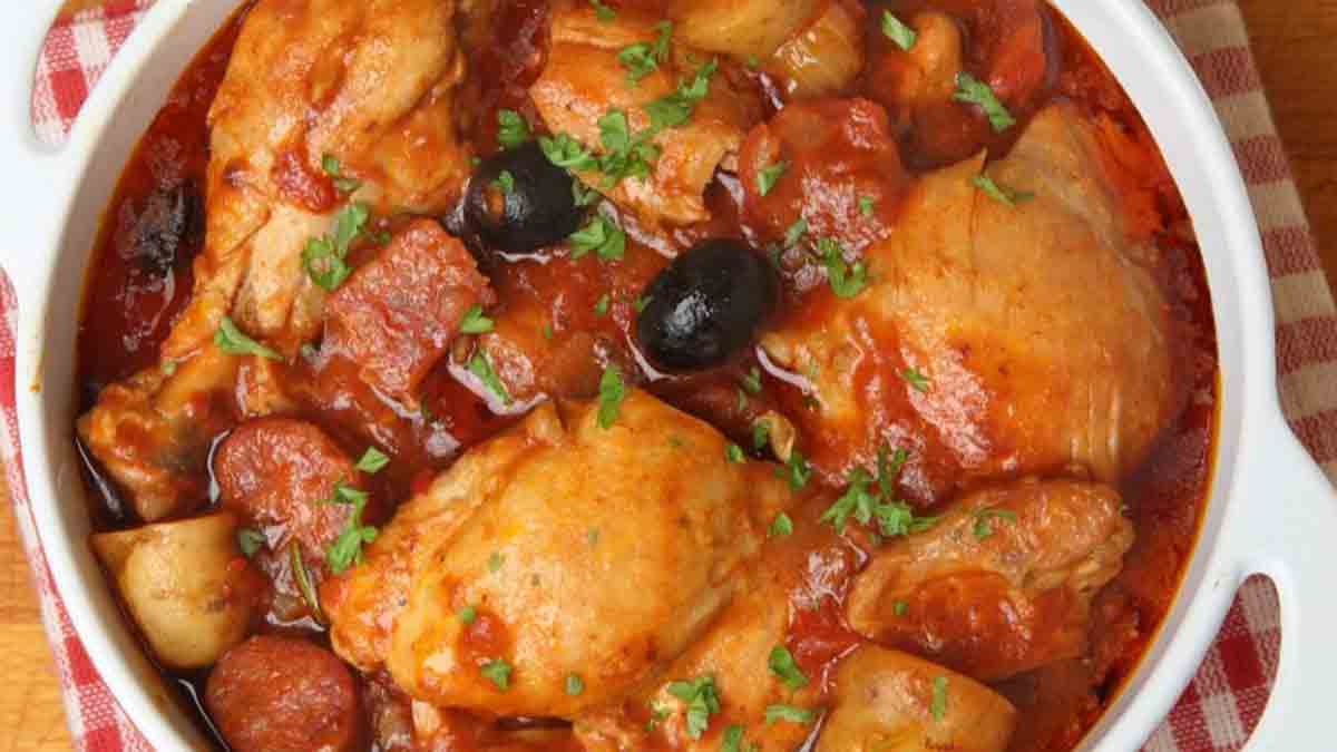 POULET SAUTÉ AU CHORIZO
