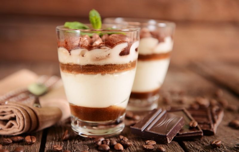 Tiramisu breton au caramel beurre salé et sablé