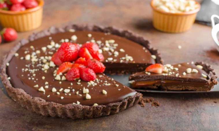 Tarte au Nutella et fraise