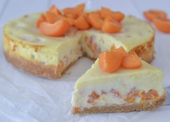 Gâteau au fromage à la ricotta et à l’abricot