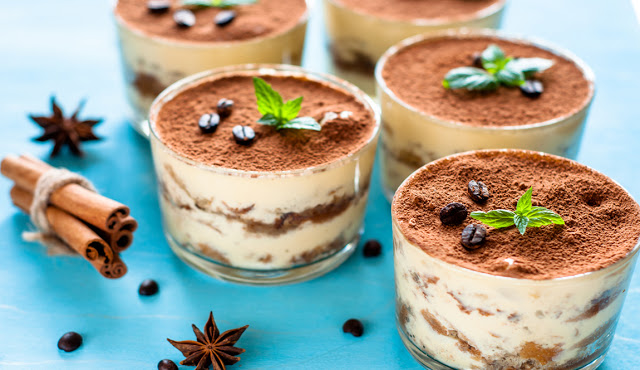 Tiramisu chocolat, poire et spéculoos