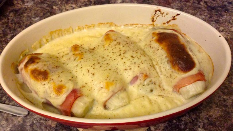 ENDIVES AVEC DE BÉCHAMEL