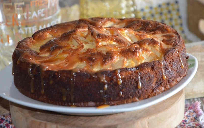 Gâteau au yaourt pommes
