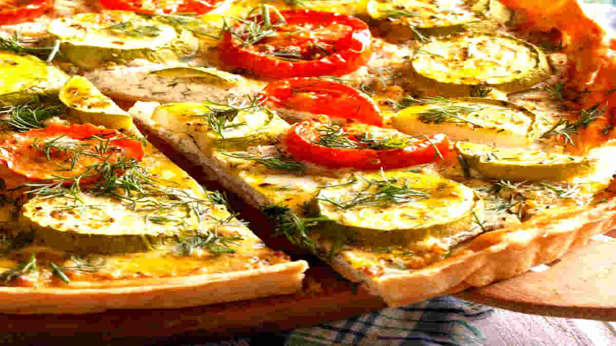Quiche aux courgettes