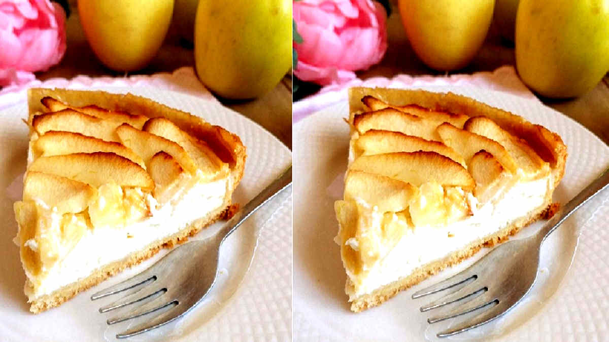 CHEESECAKE AU POMMES