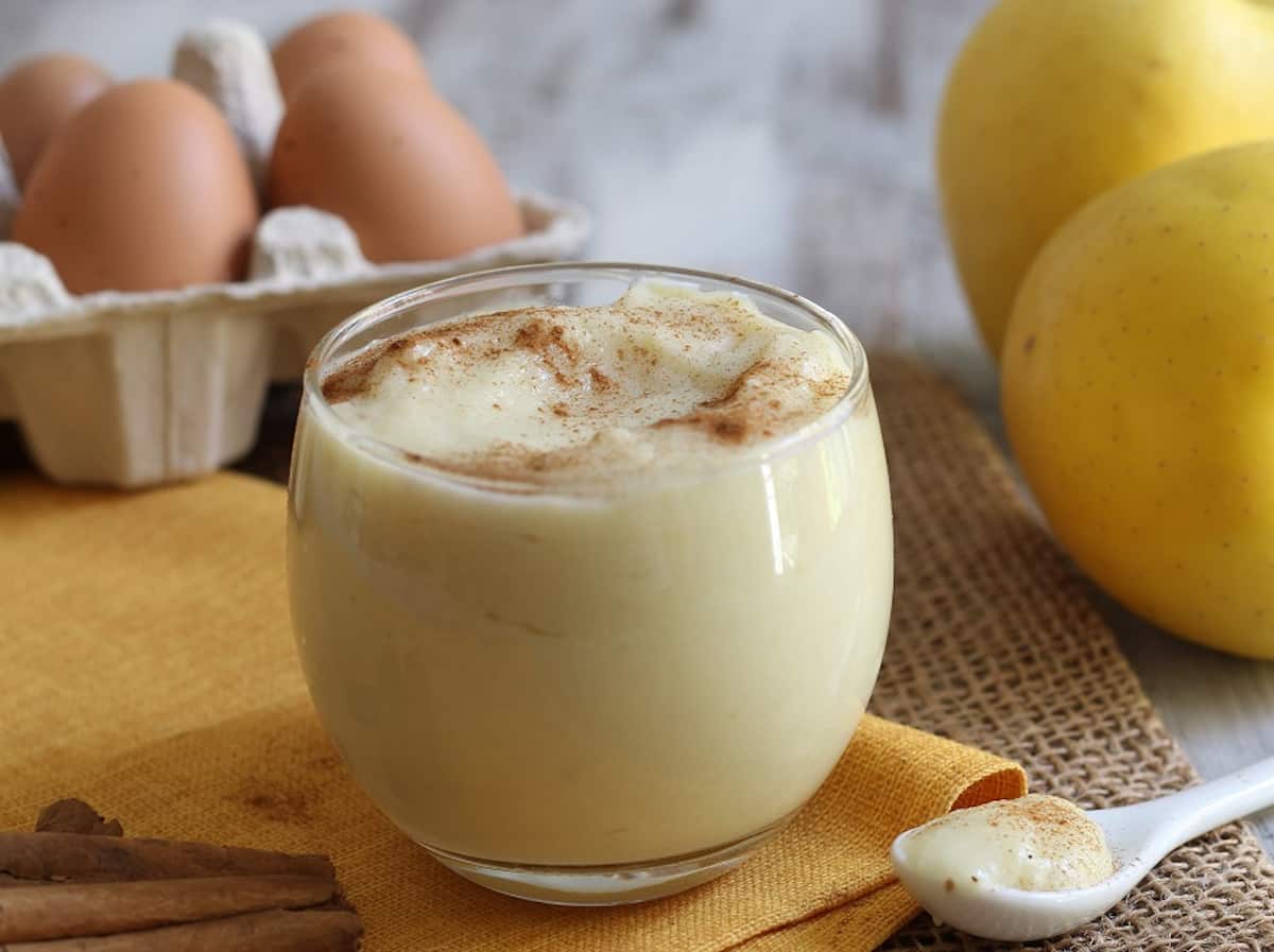 Crème à la pomme et à la cannelle