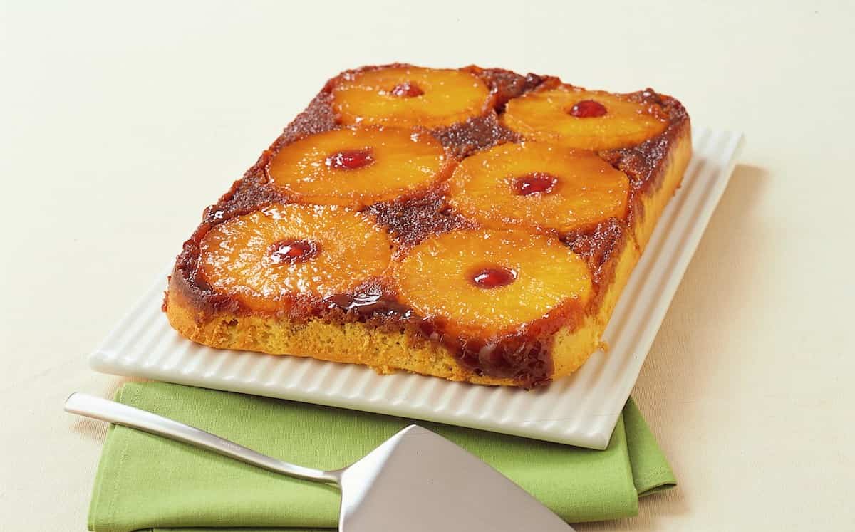 Gâteau renversé à l'ananas