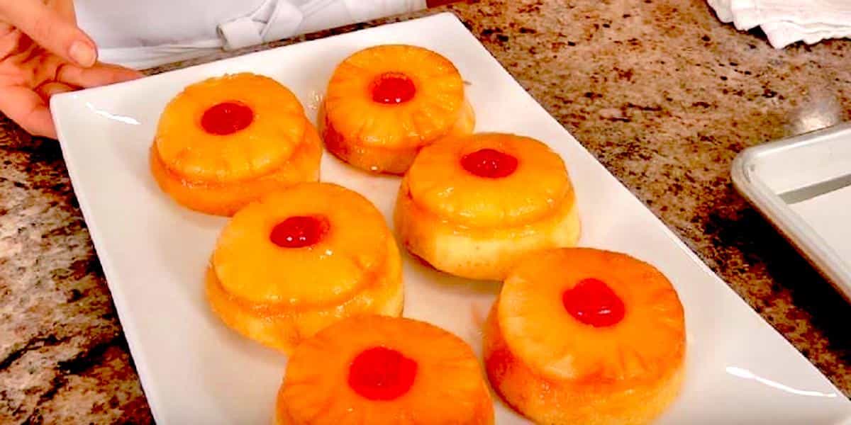 Gâteau renversé à l'ananas