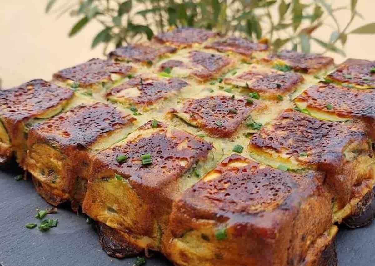 Gâteau invisible aux courgettes