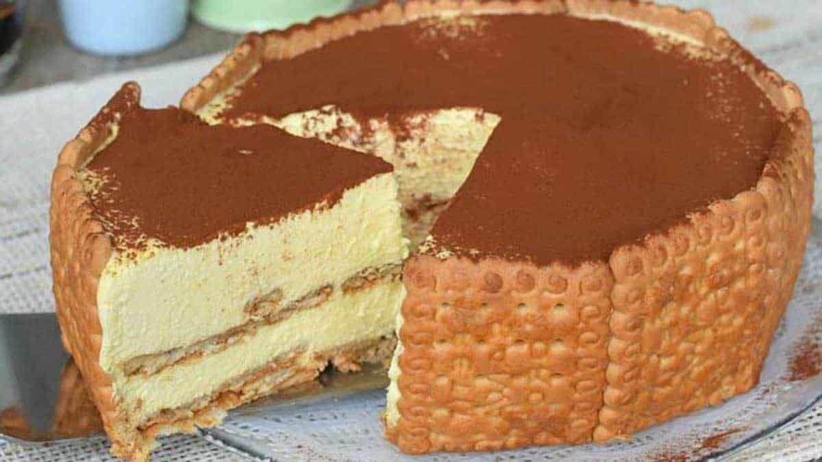 Gâteau biscuit tiramisu