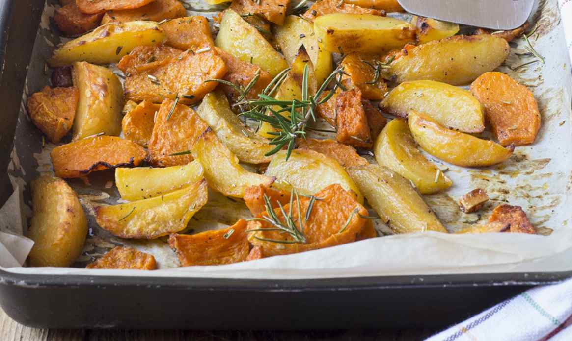 CITROUILLE ET POMMES DE TERRE AU PAPRIKA